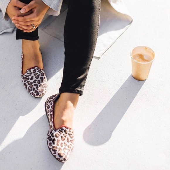 Rothy's Shoes - Rothy’s Mocha Spot Loafers Cheetah print